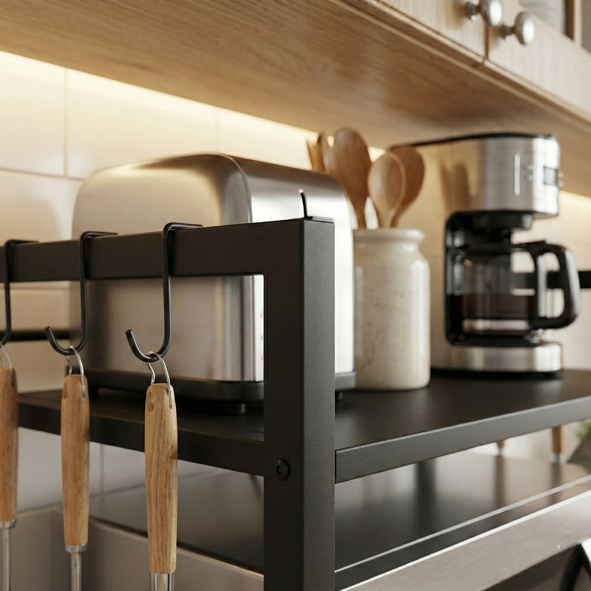 Microwave Multipurpose OTG Stand Metal Base