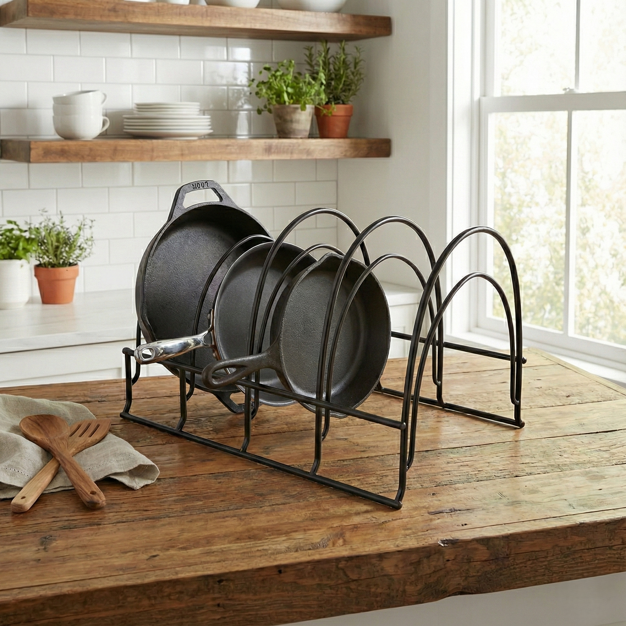 Pan & Pot Rack Holder 5 Tier