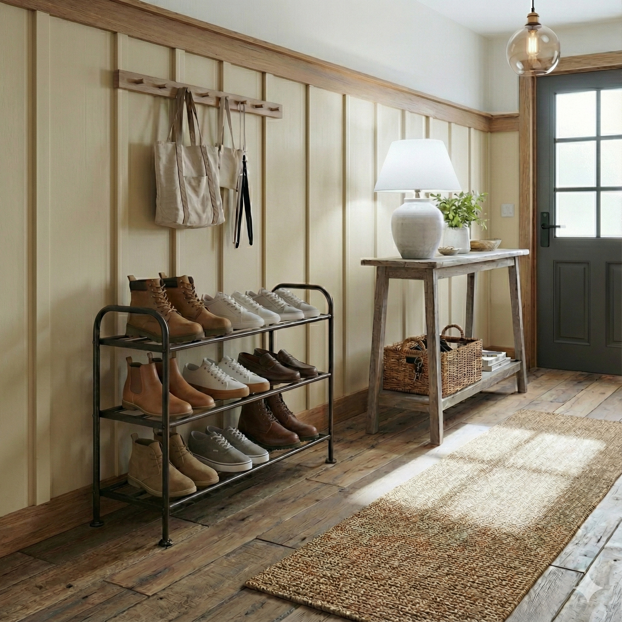 SOLEMATE 3 Tier Shoe Rack