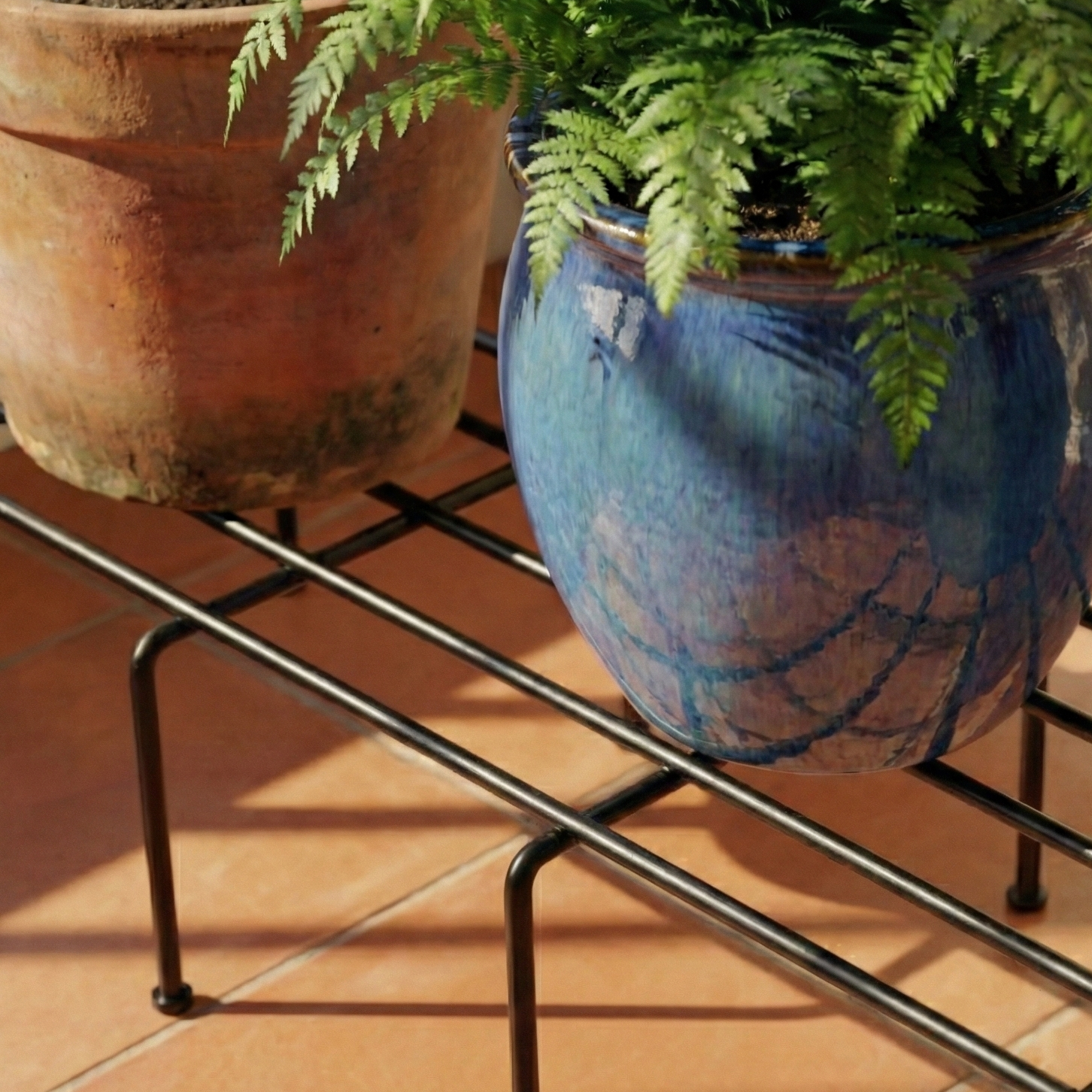 TITAN XL Rectangular Plant Stand Metal